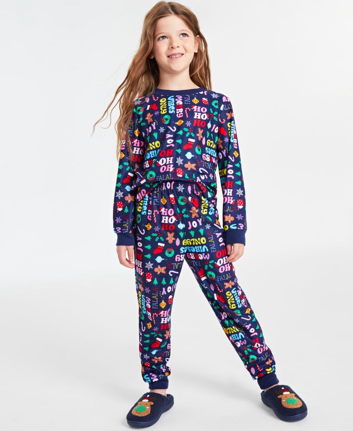 Family Pajamas Toddler, Little Big Kids Hol Holiday Toss 10-12