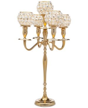 Godinger Lighting by Design Crystal Candelabra