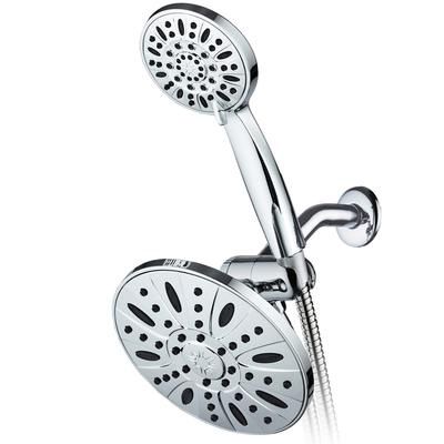 Premium High Pressure 3-way Rainfall Shower Combo - Premium Chrome