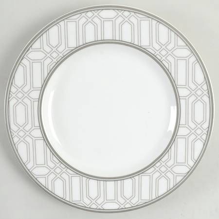Lenox Neutral Party Link Accent Salad Plate