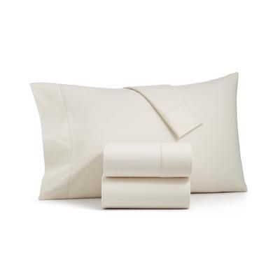 Charter Club Sleep Luxe Solid Cotton Flannel 4-Pc. Sheet Set, King, - Ivory