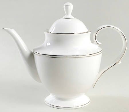 Lenox Federal Platinum Teapot &amp; Lid