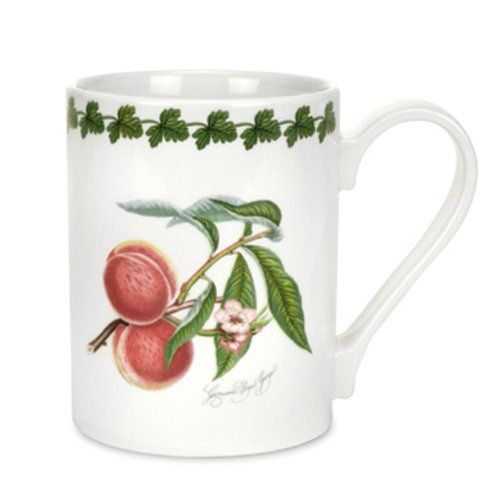 Portmeirion Pomona Tankard Coffee Mug, Assorted Set/6 - White