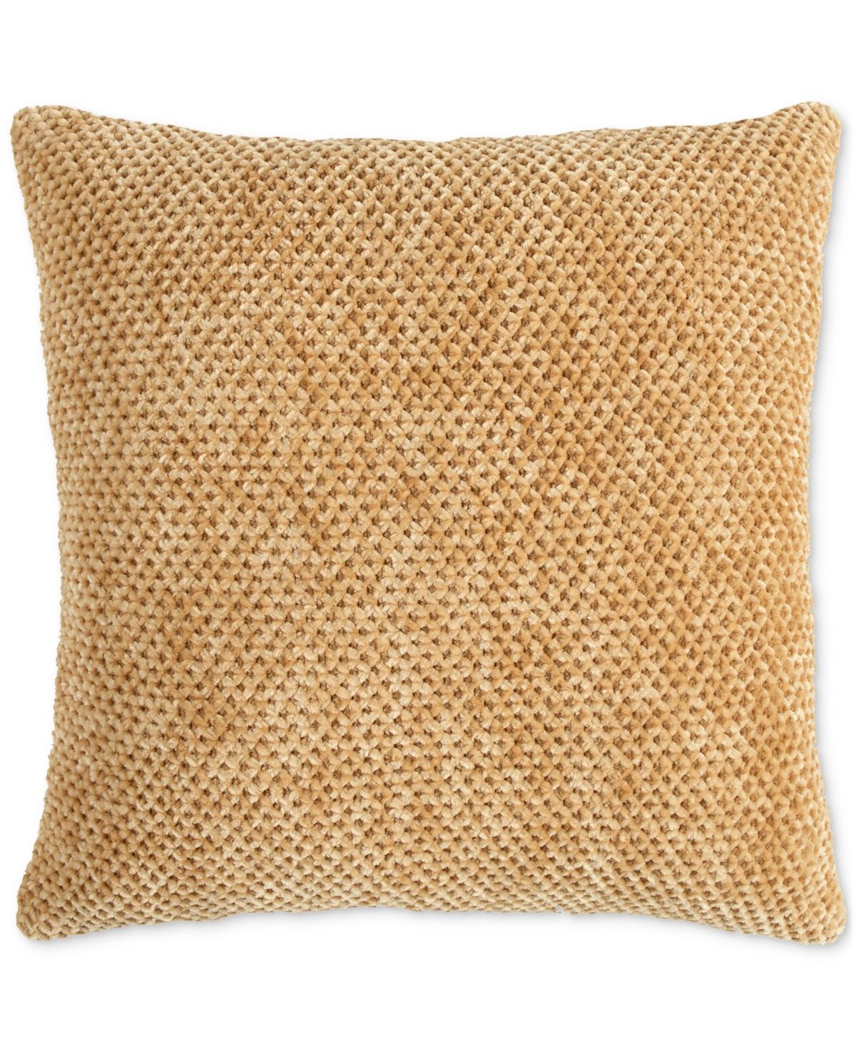 Lush Decor Braided Decorative Pillow, 18&quot; X 18&quot; - Iced Coffee