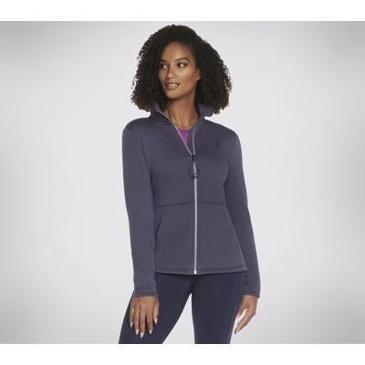 Skechers Women&#39;s Go Snuggle Full Zip Jacket - Purple