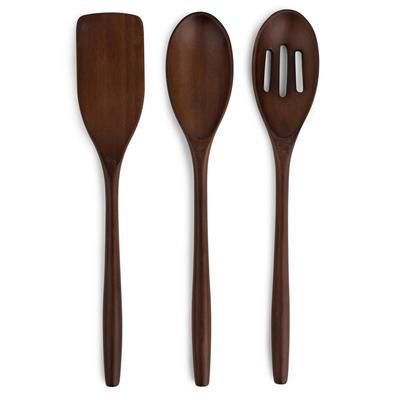 Girl Meets Farm by Molly Yeh 3-Pc. Bamboo Utensils Set - Dark Stain