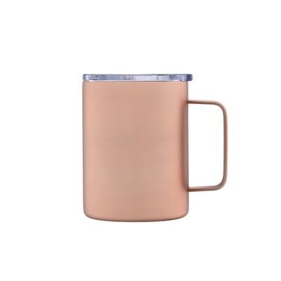 Thirstystone by Cambridge 16 Oz Insulated Coffee Mug - Brushed Copper