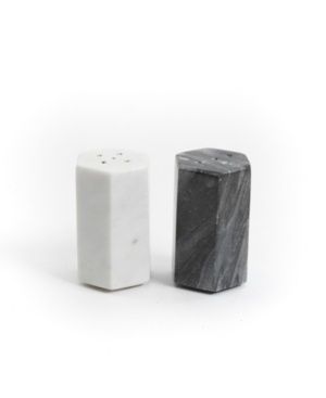 Laurie Gates Marble Salt &amp; Pepper Set