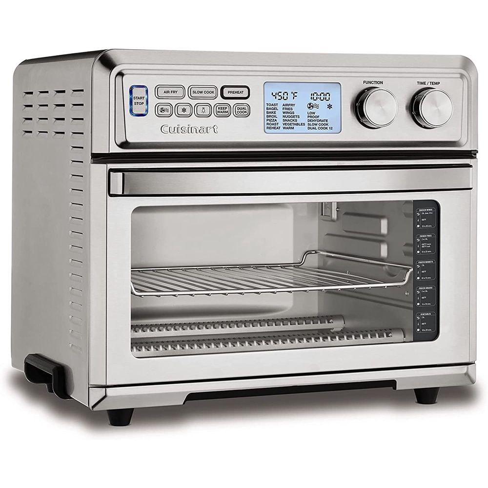 1800 W 9-Slice Stainless Steel Large Toaster Oven Air Fryer