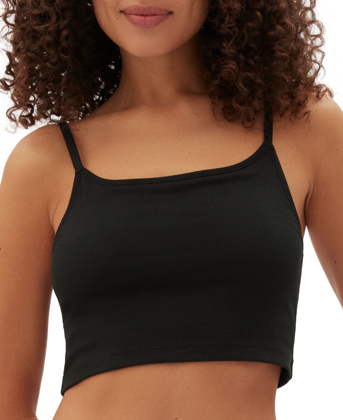GAP Womens Logo Comfort Cropped B True Black XL