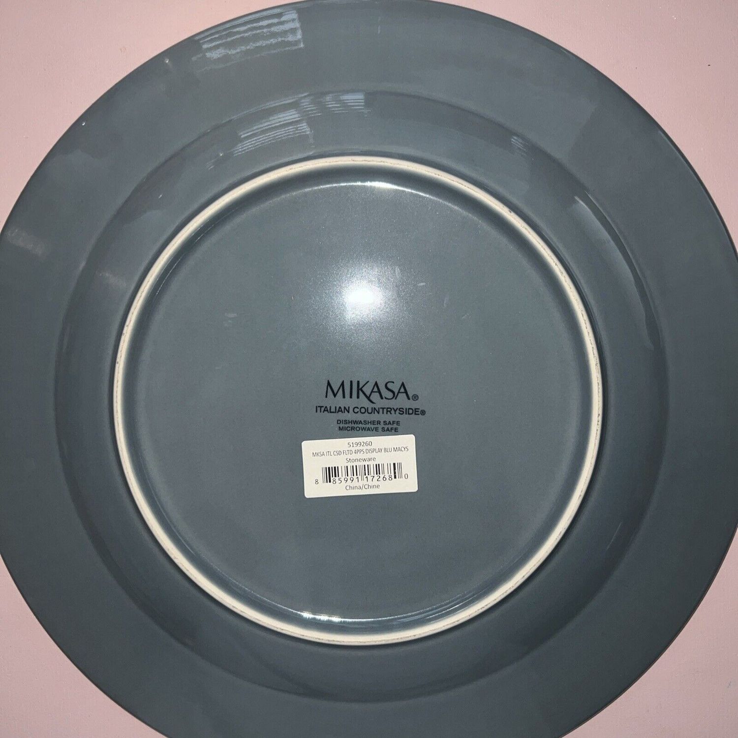 Mikasa Italian Countryside Blue Dinner Plate or Accent Plate,  (FC2)