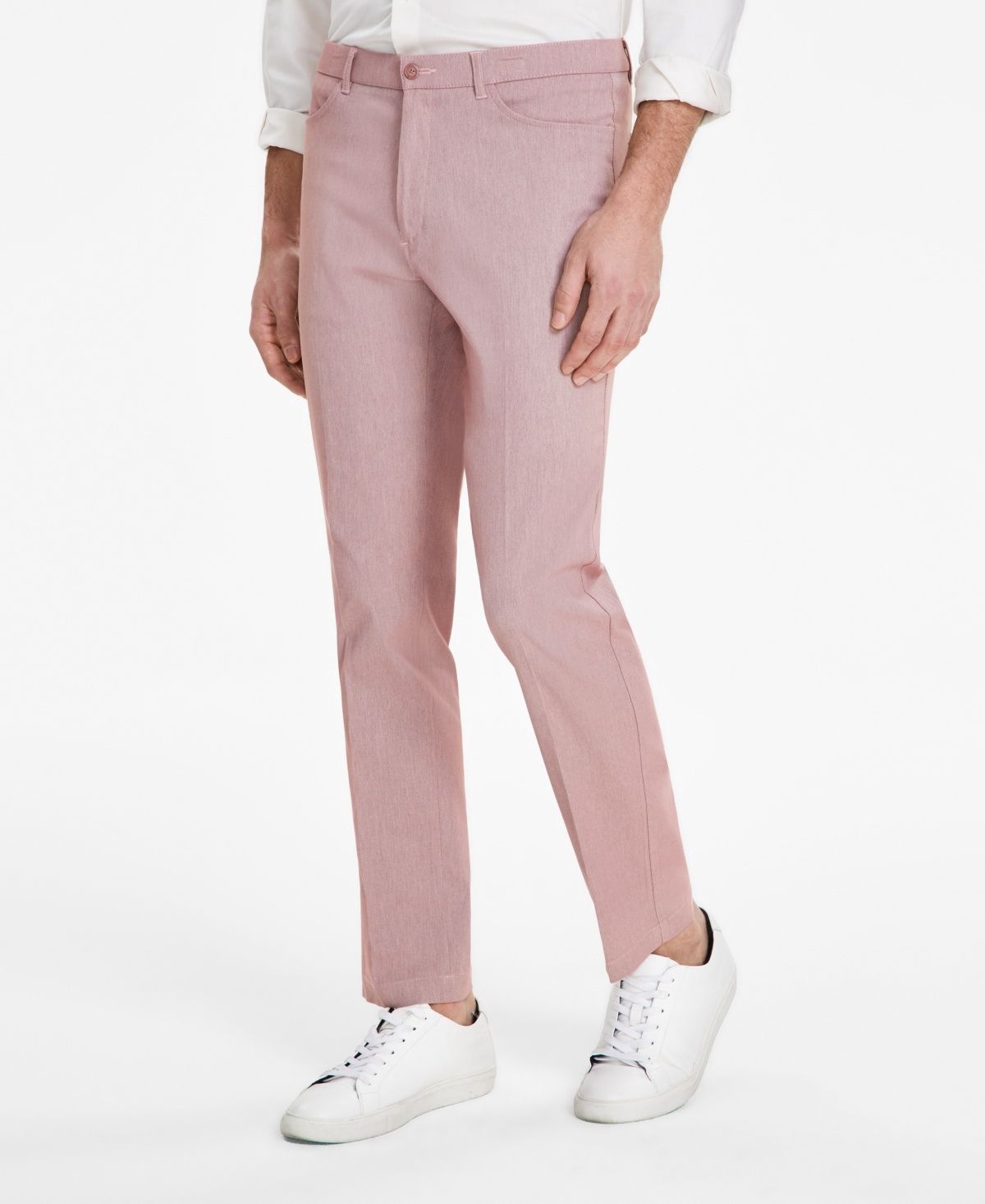 Tommy Hilfiger Men&#39;s Modern-Fit Twill Pants - Rose Twill