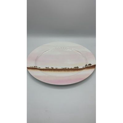 Lenox Watercolor Horizons Microwave Safe Platter,  - Sand