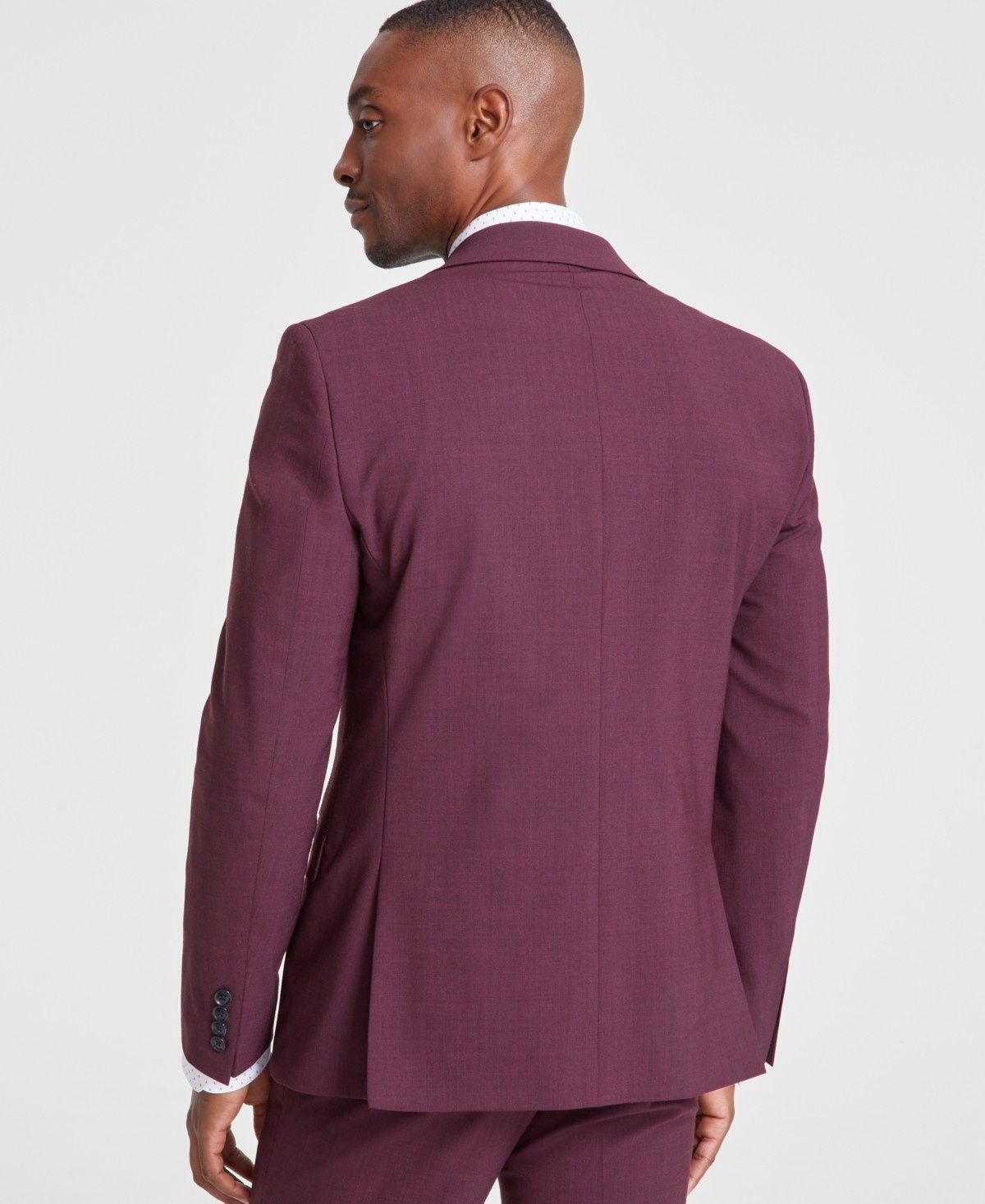 Bar Iii Men&#39;s Slim-Fit Wool Blend Suit Jacket,  - Red