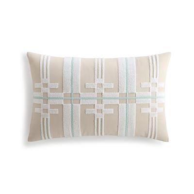 Charter Club Damask Designs Terra Mesa Decorative Pillow, 14&quot; X 22&quot; - Beige/khaki