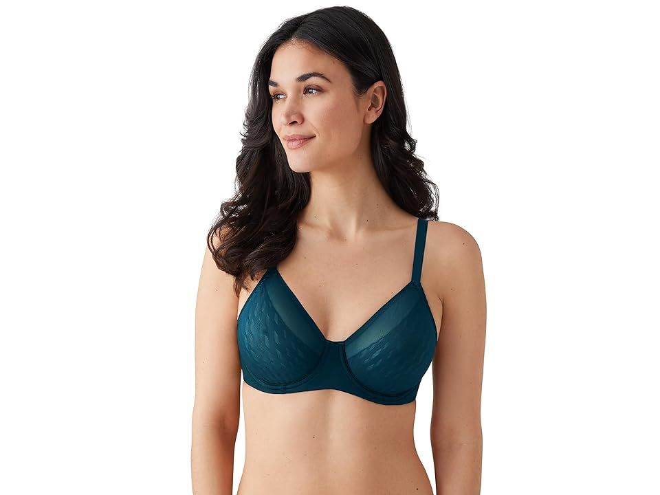 Wacoal Women&#39;s Elevated Allure Full Figure Underwire Bra in Blue (855336) | Size 36DD | HerRoom.com