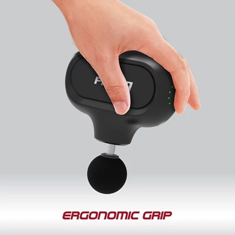 Tzumi Pro Fit Percussion Mini Massager G400 - Black
