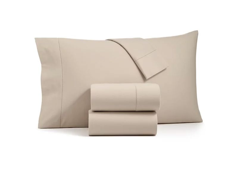 Charter Club Sleep Luxe Solid Cotton Flannel 4-Pc. Sheet Set, Full, - White