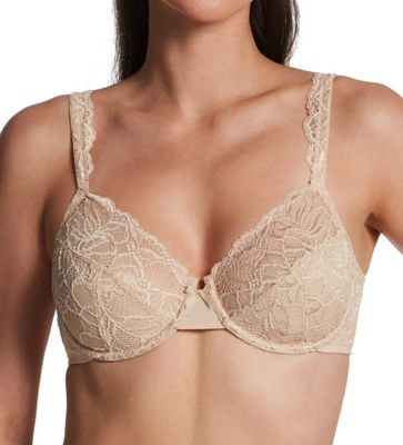Bali Women&#39;s Lace Desire 2-Ply Underwire Comfort Bra 6543 - Champagne (Nude 5)