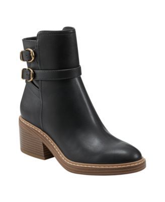 Marc Fisher Marc Fisher Womens Marieta Bl Black 8.5M