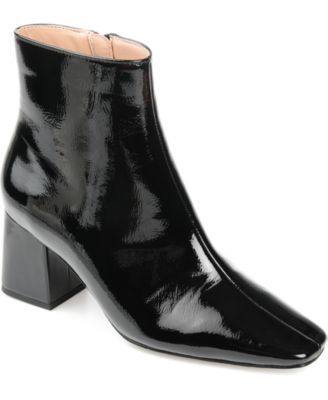 Journee Collection Journee Collection Womens Hay Black Polyurethane 6.5M