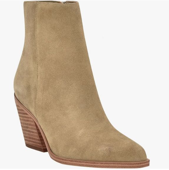 Calvin Klein Calvin Klein Womens Fallone P Light Natural Suede 8.5M