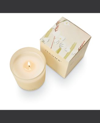Illume Isla Lily Boxed Glass Candle - Yellow