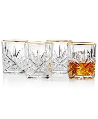 Godinger Godinger Dublin Gold Double Ol ClearGold