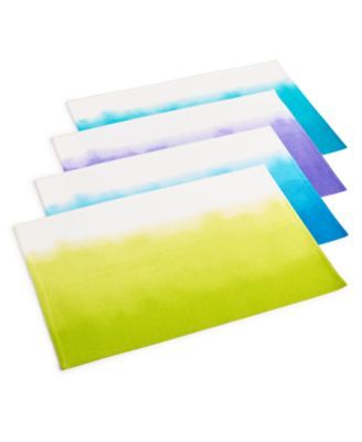 Elrene Assorted Ombre Tie Dye Fabric Assorted No Size