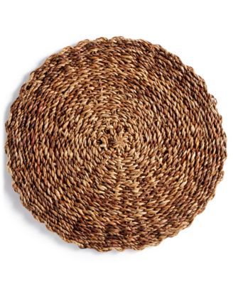 Bardwil Otis Round Placemat Natural
