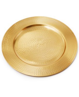 Martha Stewart Collection Exotic Escape Hammered Metal C Brown