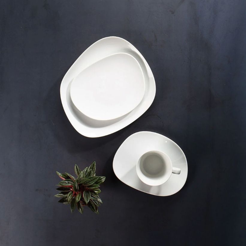 Villeroy &amp; Boch Organic White Dinner Plate 28x24x3cm
