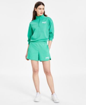 Reebok Womens Identity French Terry Black XS