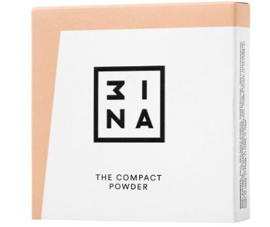 3INA The Compact Powder 203-Light Sand Beige .