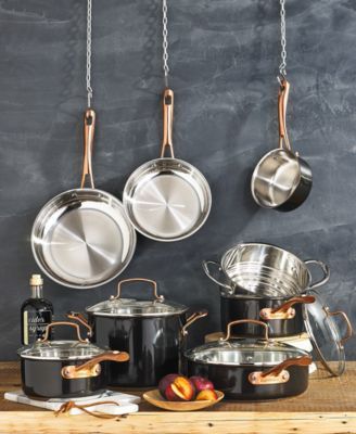 Cuisinart Black Gold 12-Pc. Cookware S Black