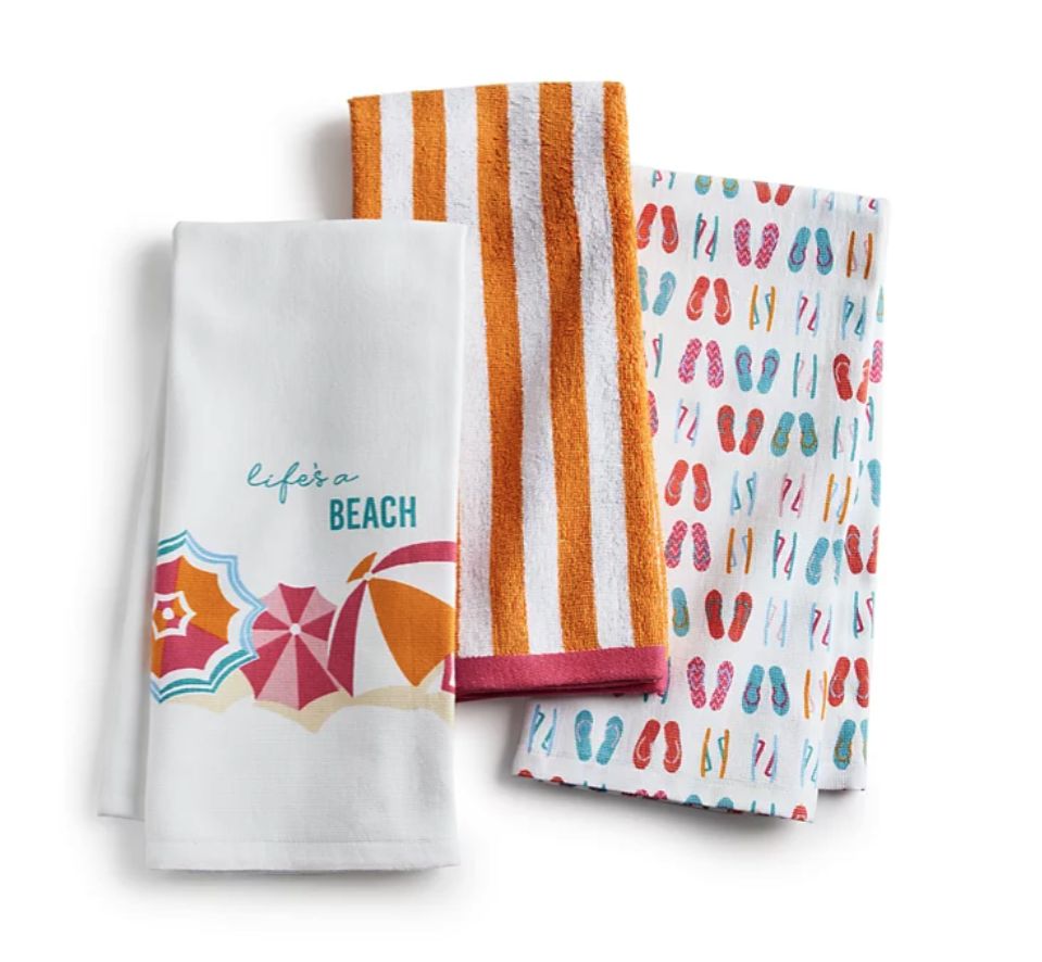 The Cellar Fashion Beach 3-Pc. Towel Set