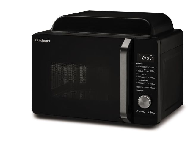 Cuisinart Countertop AMW-60 3-in-1 Microwave Airfryer Oven, Black