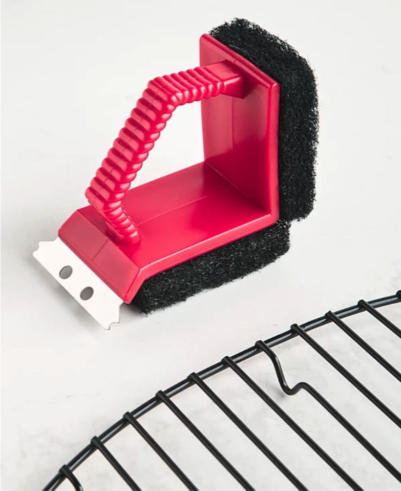 The Cellar Farm Fresh BBQ Triangle Scouring Grill Brush