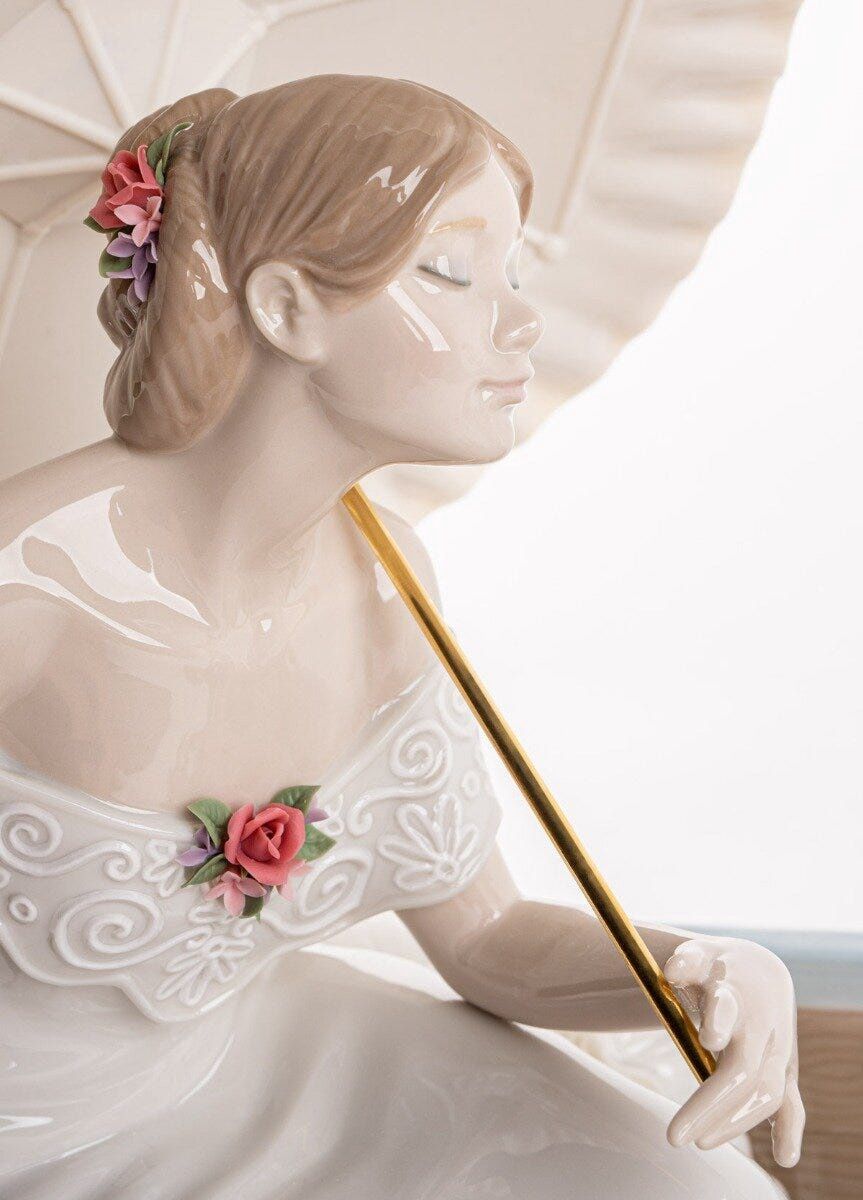 Lladro Romance on the Lake Limited Edition Sculpture - Multi