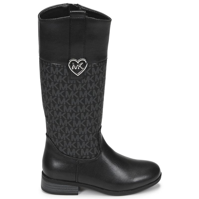 MICHAEL Michael Kors  FINLEY HEART  Girls&#39;s Children&#39;s High Boots in Black