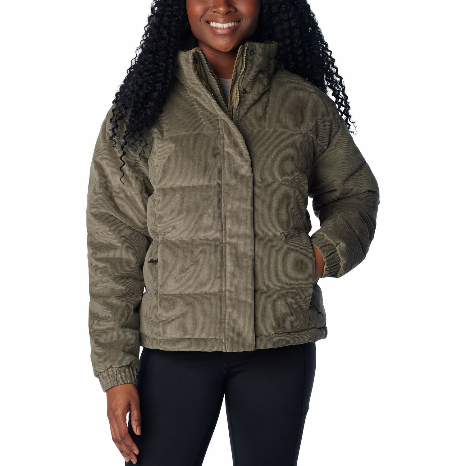 Women&#39;s Columbia Ruby Falls Novelty Puffer Jacket, Size: XL, Green