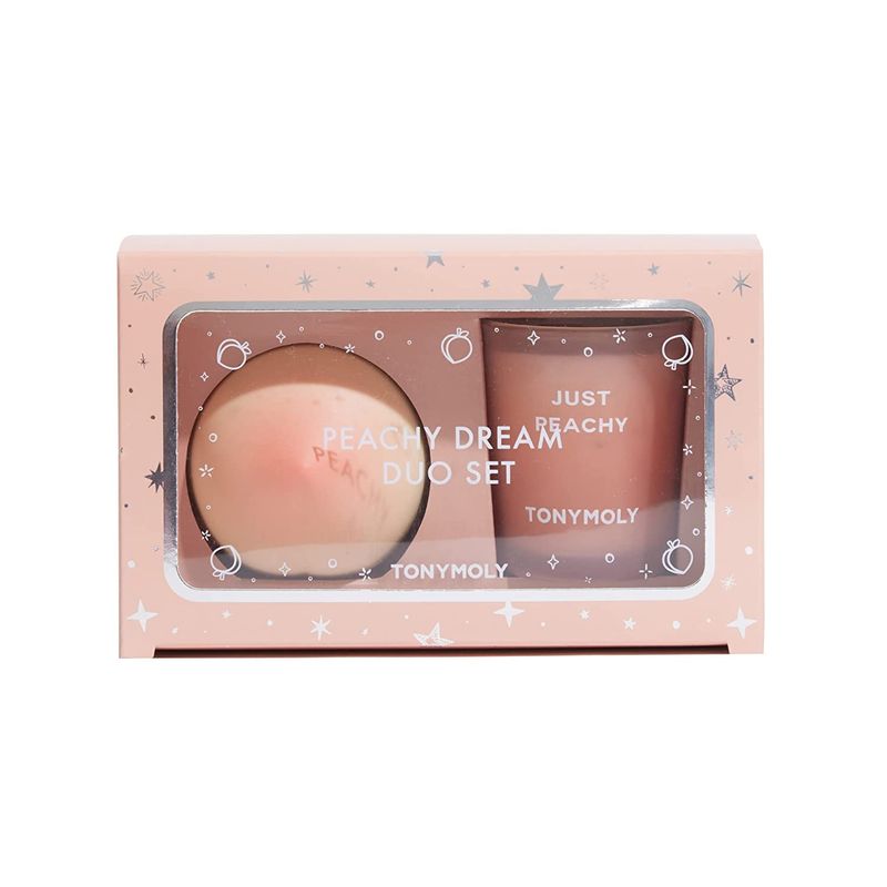Tonymoly 2-Pc. Peachy Dream Candle &amp; Hand Cream Set