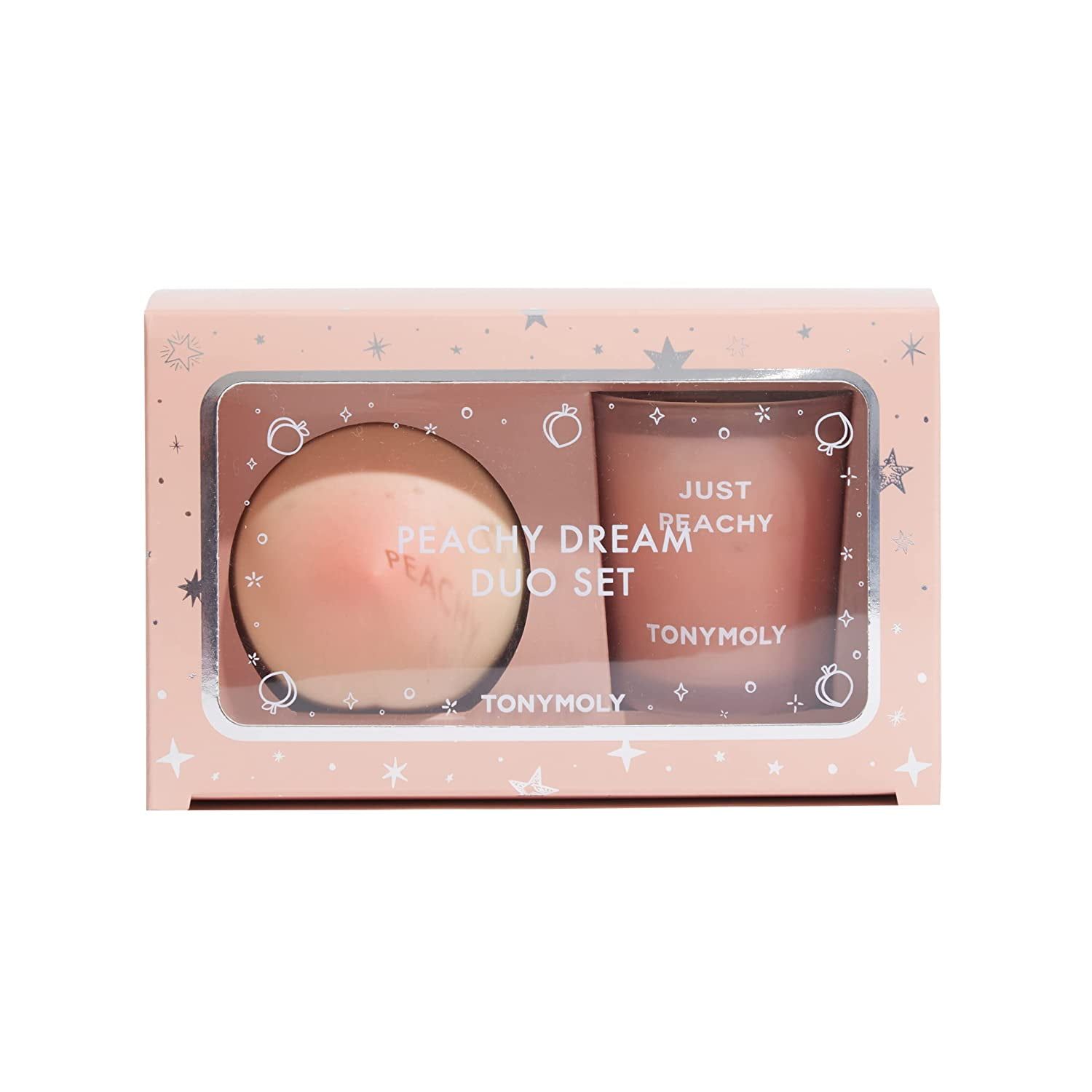 Tonymoly 2-Pc. Peachy Dream Candle &amp; Hand Cream Set