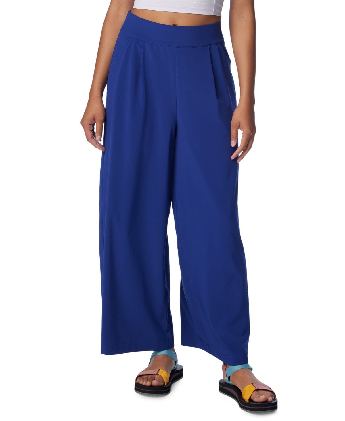 Columbia Women&#39;s Anytime    Wide Leg Pants, Medium