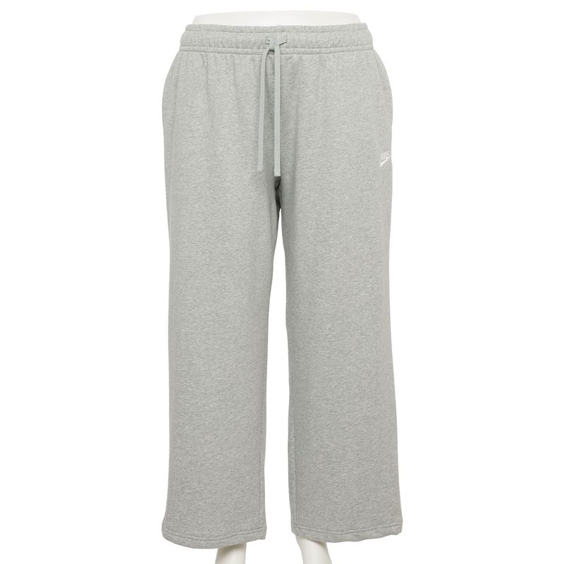 Nike Plus Size Sportswear Club Flee Dark Grey Heather 1X