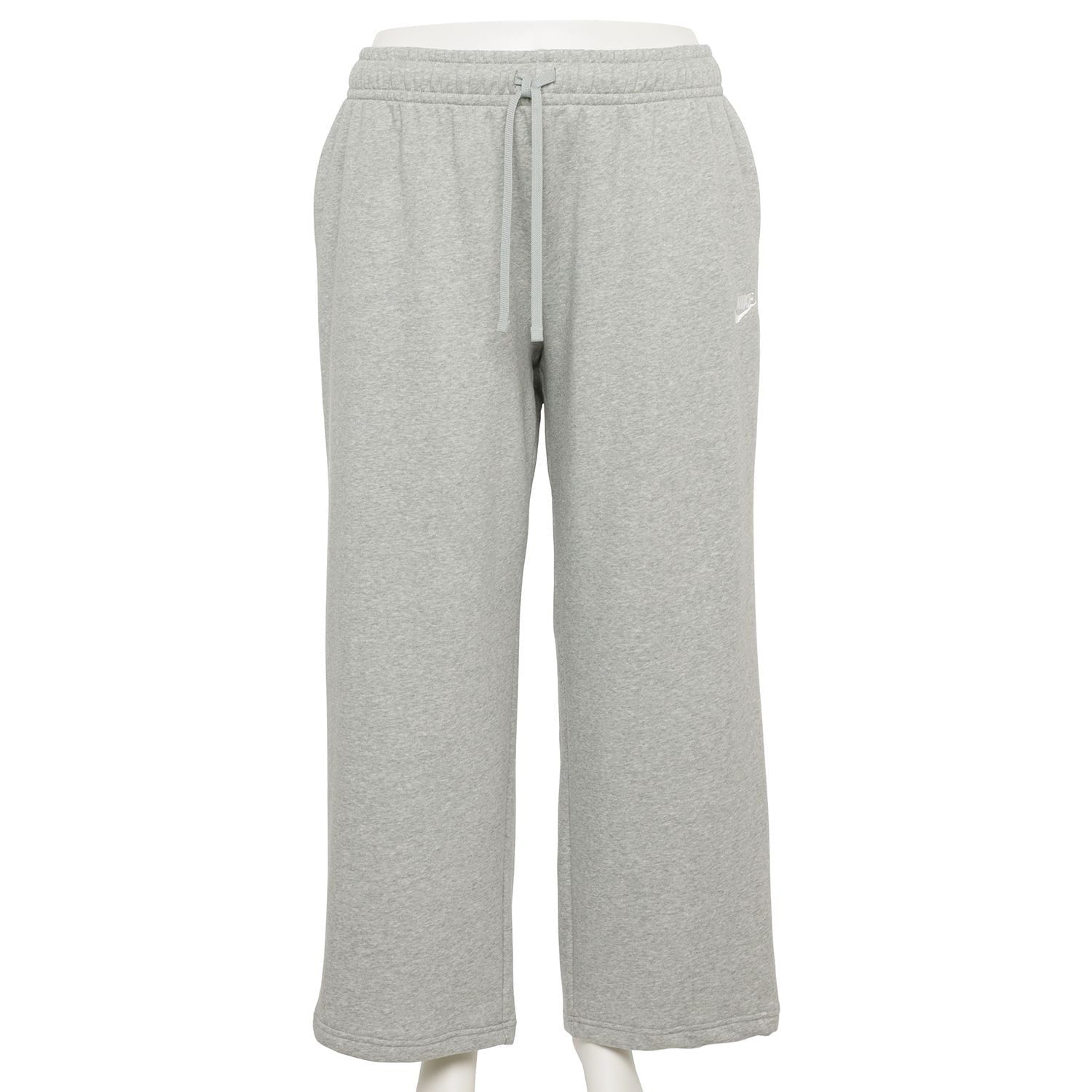 Nike Plus Size Sportswear Club Flee Dark Grey Heather 1X