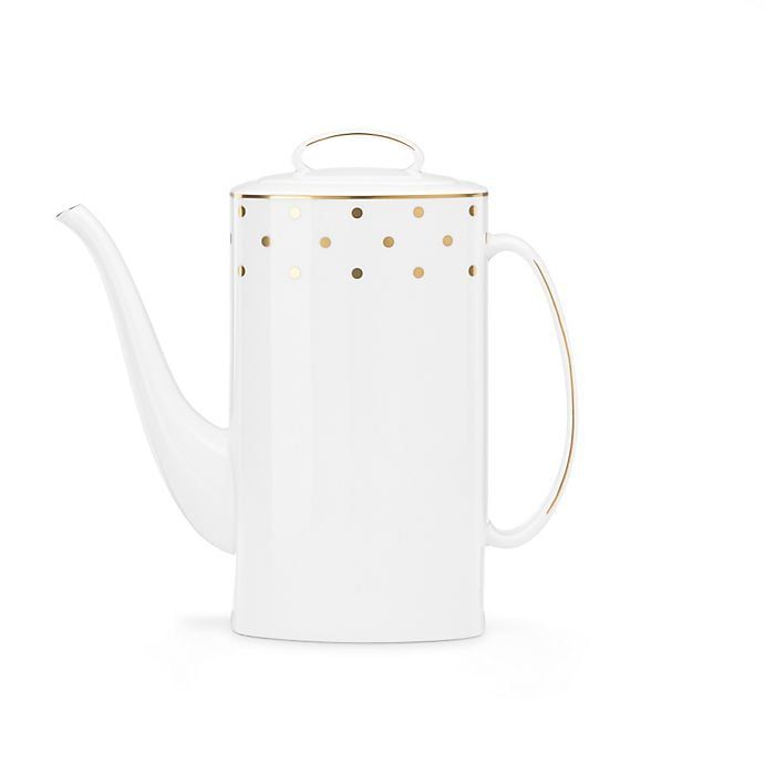Lenox Larabee Road Gold Coffee Pot &amp; Lid
