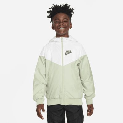 Nike Sportswear Windrunner Boys&#39; Jacket - Polar/blue Tint/polar/white
