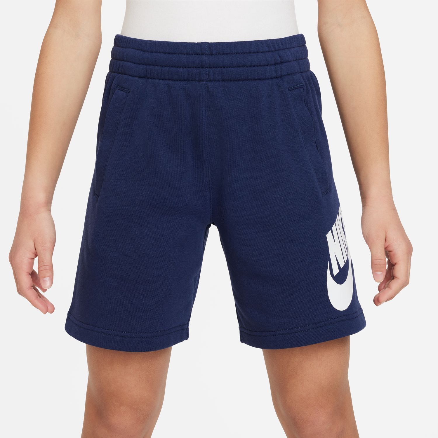 Boys 8-20 Nike Club French Terry Shorts in Regular &amp; Plus, Boy&#39;s, Size: Medium, Blue