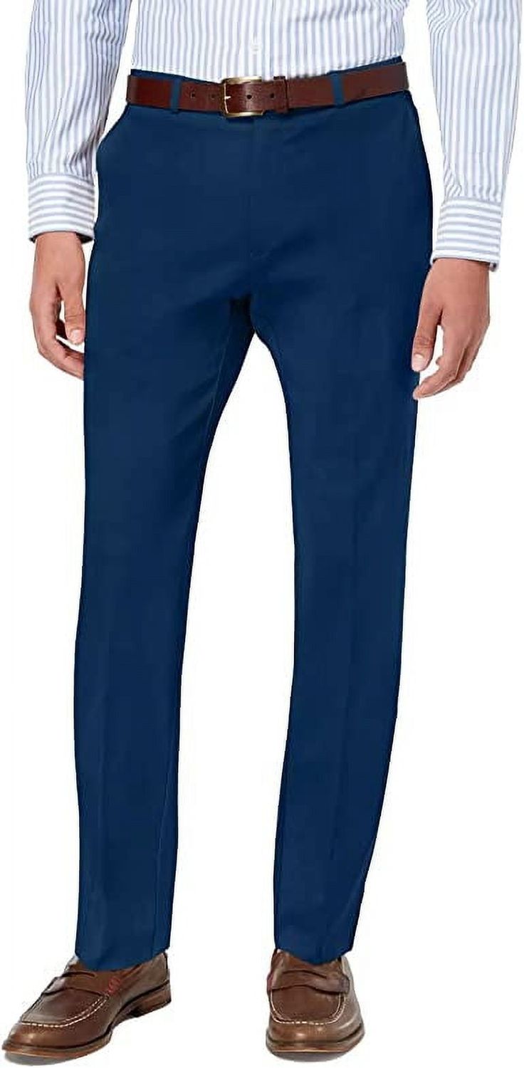 Tommy Hilfiger Men&#39;s Modern-Fit Th Flex Stretch Solid Performance Pants - Navy